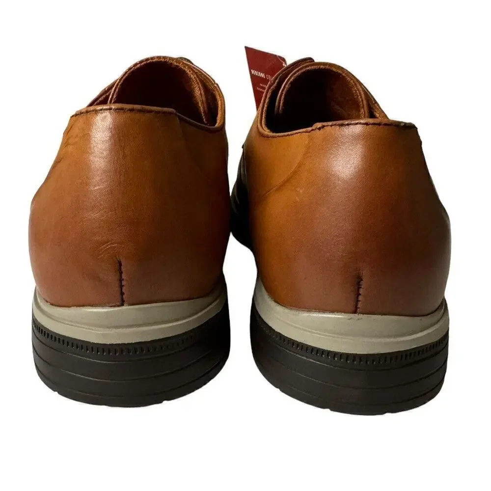 Stacy Adams NEW Tayson Lace-Up Oxford Size 9M Sienna Smooth 25522-243